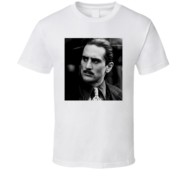 Godfather 2 Robert De Niro Vito Corleone Gangster Movie Fan T Shirt