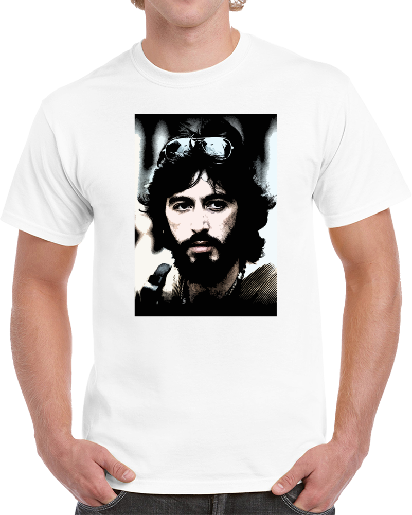 Serpico Al Pacino 70s Cop Cult Movie Cool Fan T Shirt