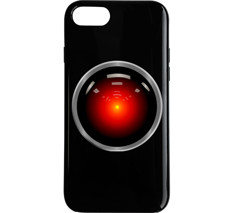 Hal 9000 2001 A Space Oddysey Funny Movie Fan Phone Case