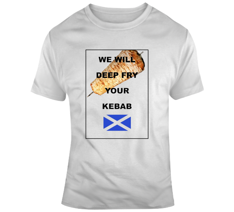 We Deep Fry Your Kebabs Funny Sign Avengers Movie Fan T Shirt