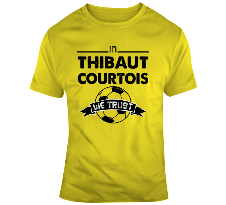 Thibaut Courtois Belgium Goal World Soccer Football Futbol T Shirt