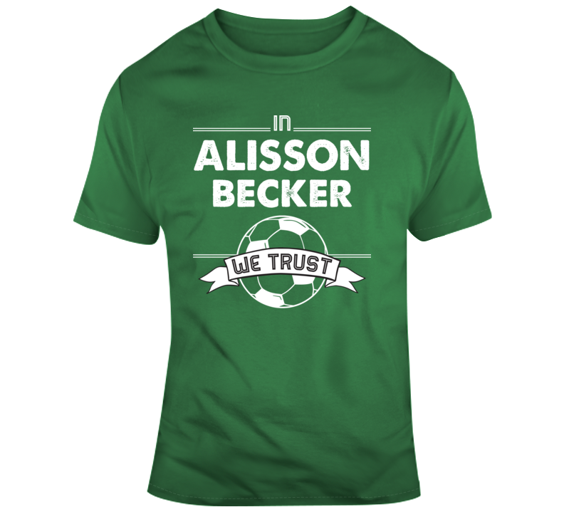 Alisson Becker Brazil Goal World Soccer Football Futbol T Shirt