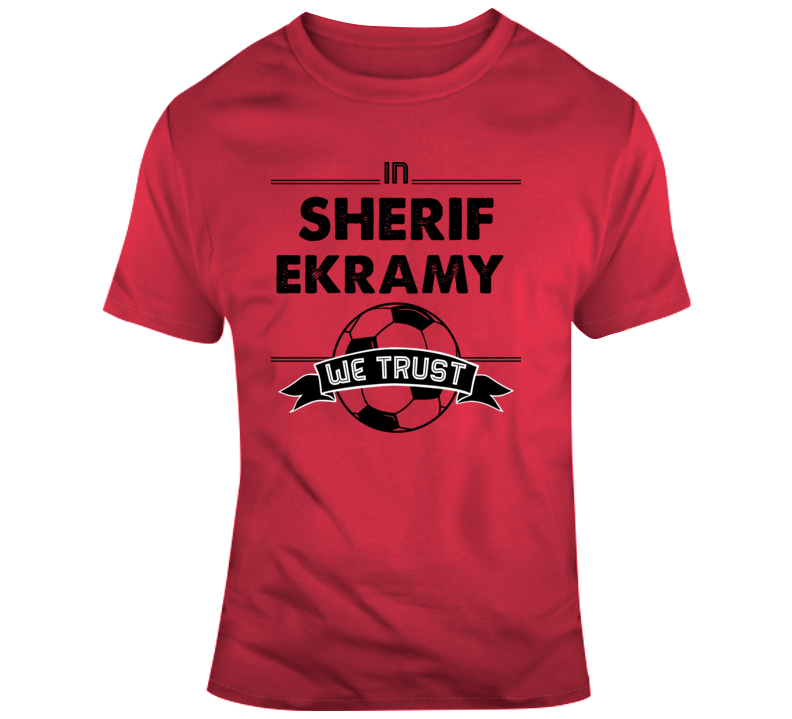Sherif Ekramy Egypt Goal World Soccer Football Futbol T Shirt