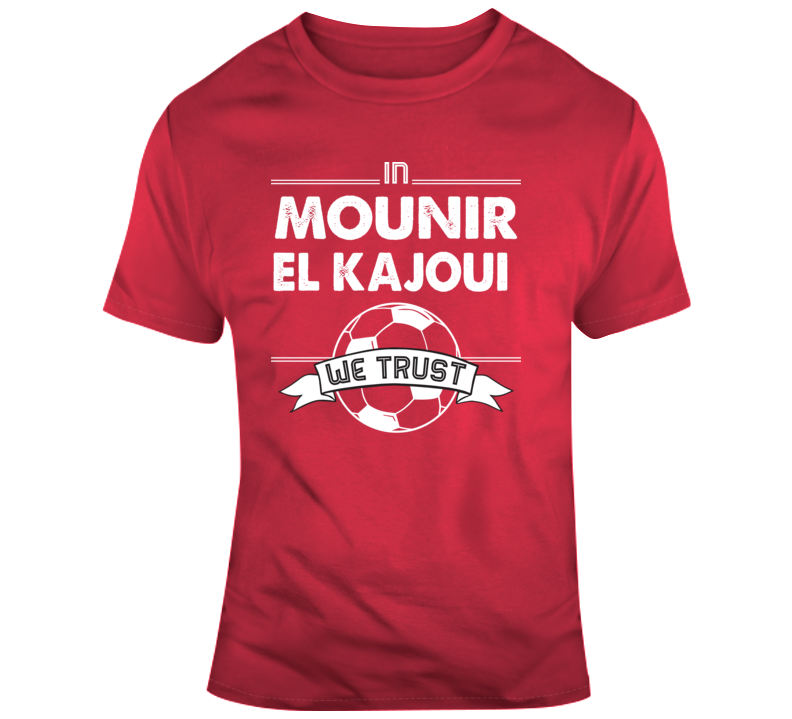 Mounir El Kajoui Morocco Goal World Soccer Football Futbol T Shirt