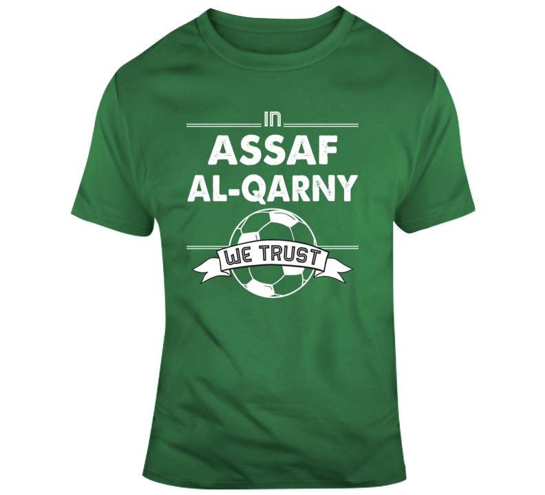 Assaf Al-qarny Saudi Arabia Goal World Soccer Football Futbol T Shirt
