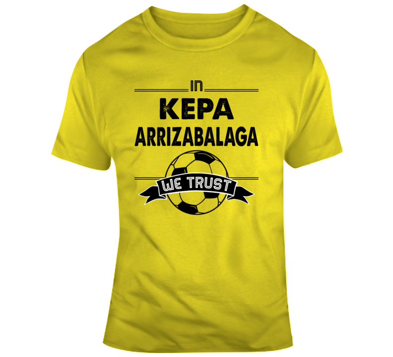 Kepa Arrizabalaga Spain Goal World Soccer Football Futbol T Shirt