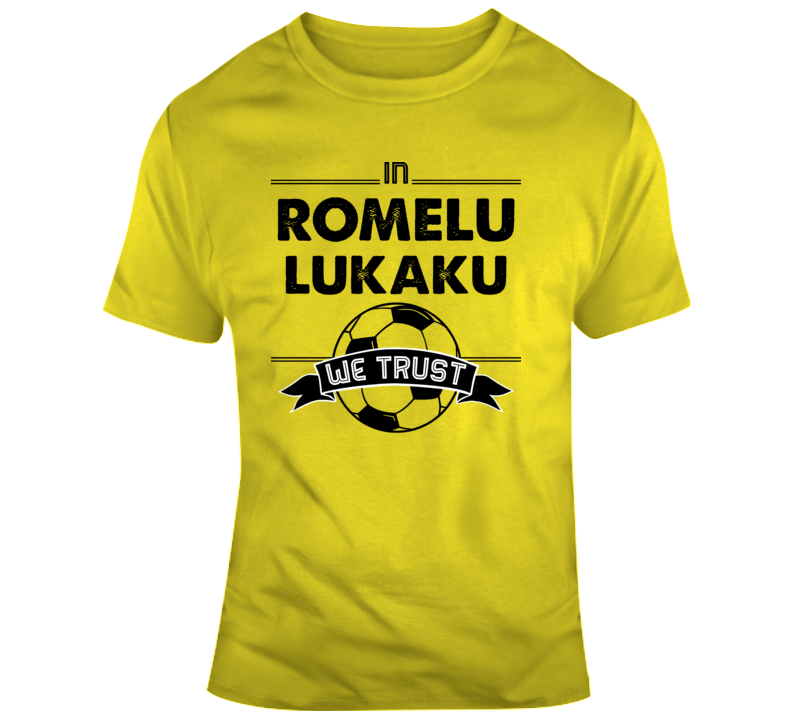 Romelu Lukaku Belgium Goal World Soccer Football Futbol T Shirt