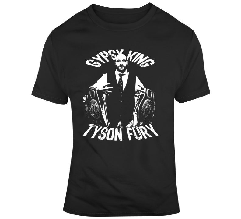 Tyson Fury Boxer Boxing Champ British Irish Legend Fan T Shirt