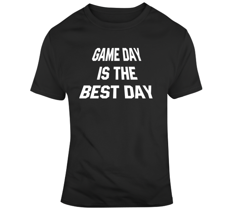 Game Day Best Day Sports Hockey Basketball Football Baseball Fan T Shirt