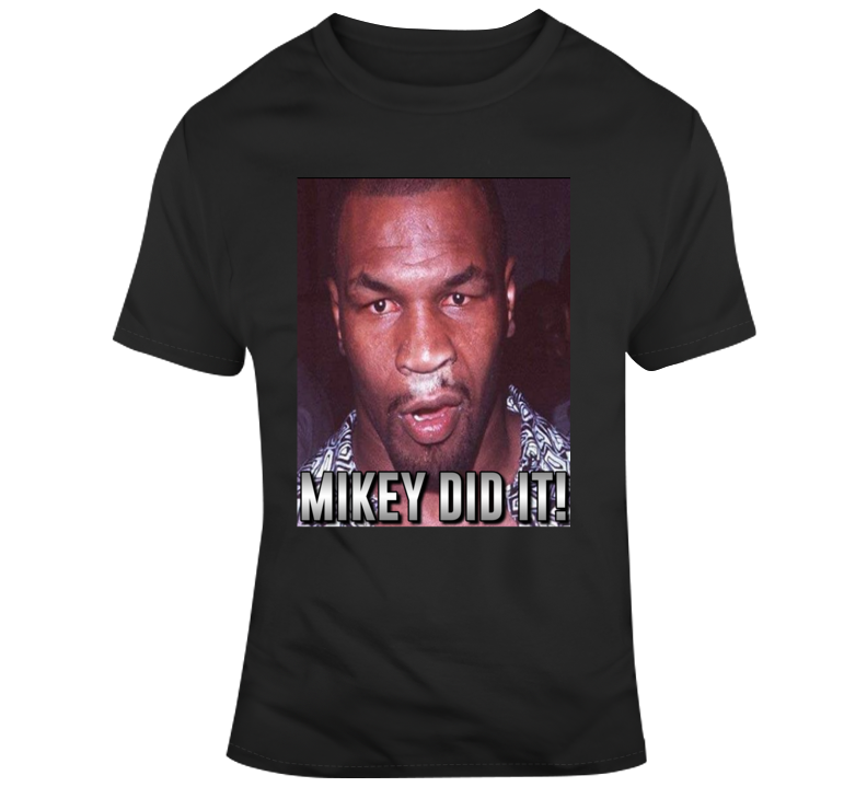 Mike Tyson Party Boxer Boxing Legendary Champion Greatest Iron Fan T Shirt