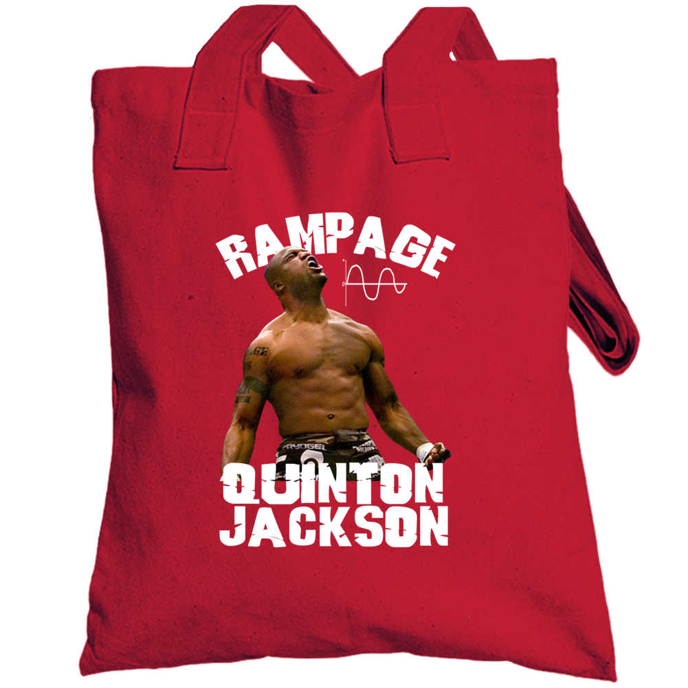 Quinton Rampage Jackson Mma Champ Totebag