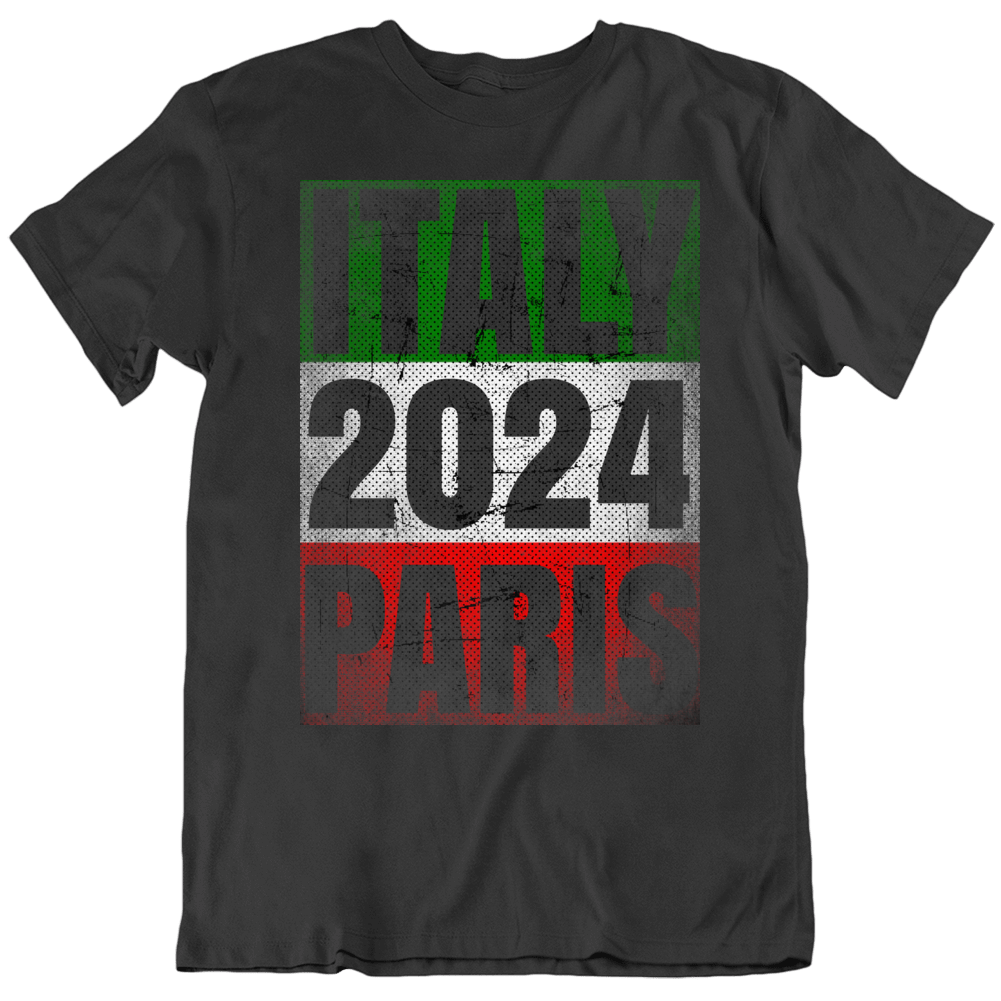 Italy 2024 Paris Games Sports Olympics T Shirt