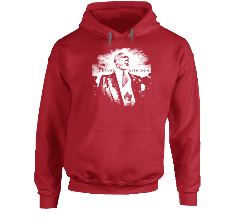 I Stand With Don Cherry Canadian Hockey Legend Hoodie