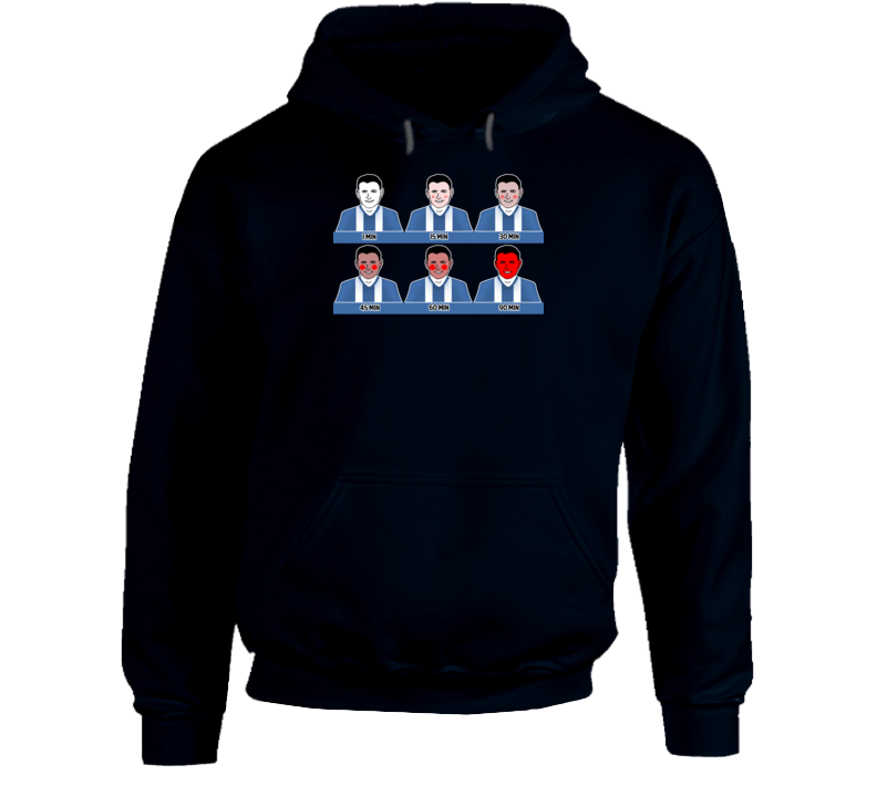 Stages Of A Soccer Football Match Funny Hoodie