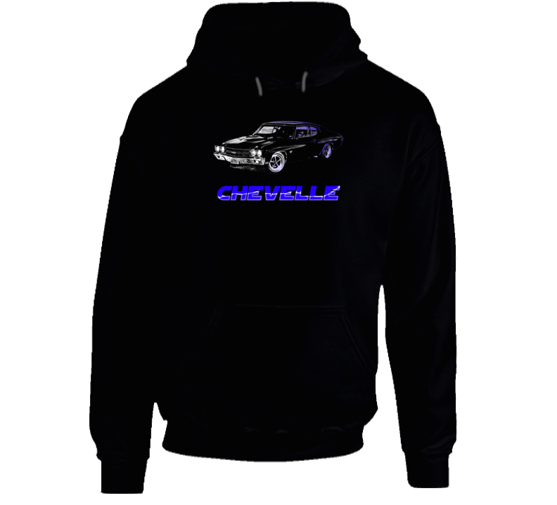 1970 Chevelle Chevy Muscle Classic Car Fan Hoodie