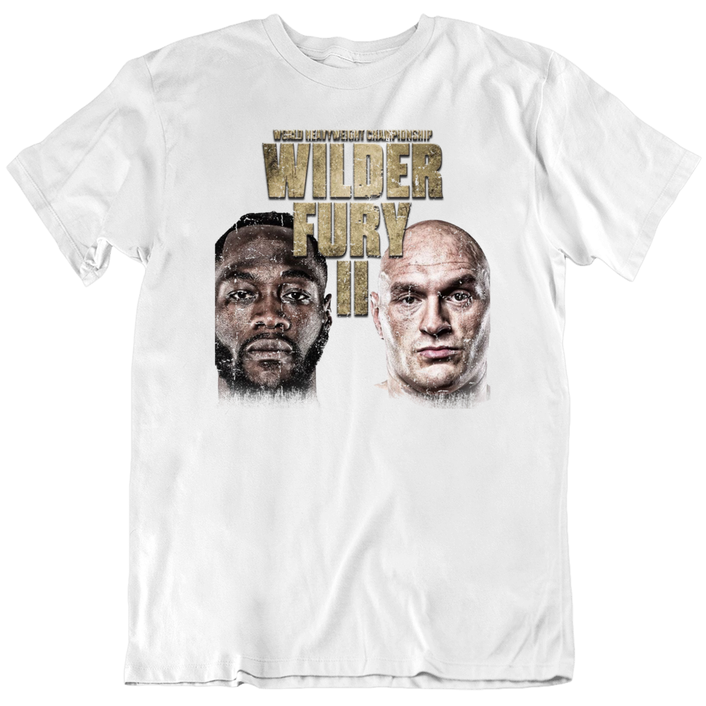 Wilder Fury 2 Boxing Fan Heavyweight Champion T Shirt