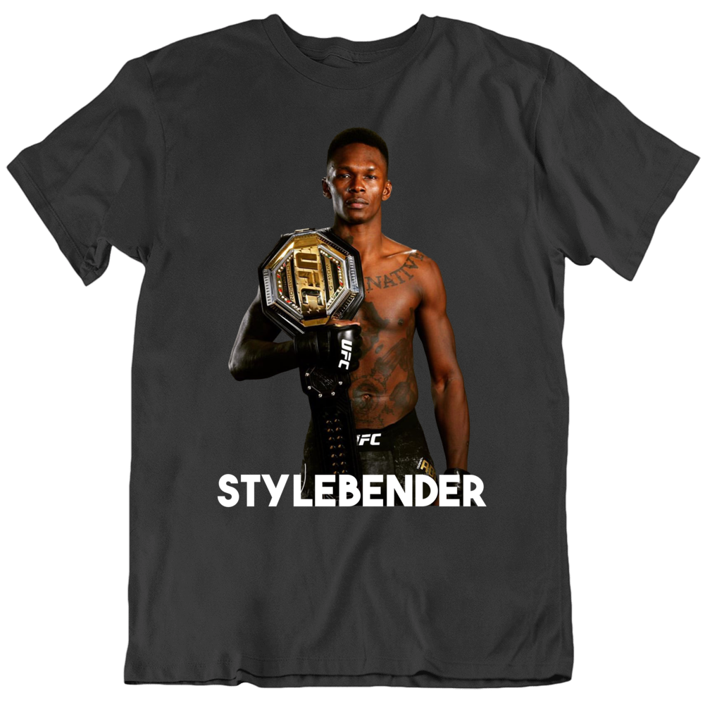 Stylebender Israel Adesanya Mma Fighter Champion Fan T Shirt