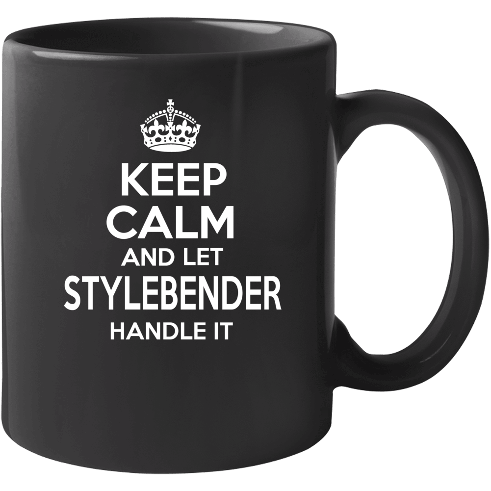 Israel Adesanya Stylebender Keep Calm Mug