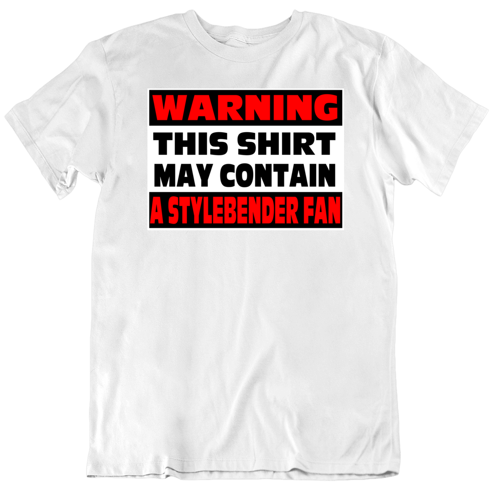 Israel Adesanya Stylebender Fan Warning T Shirt