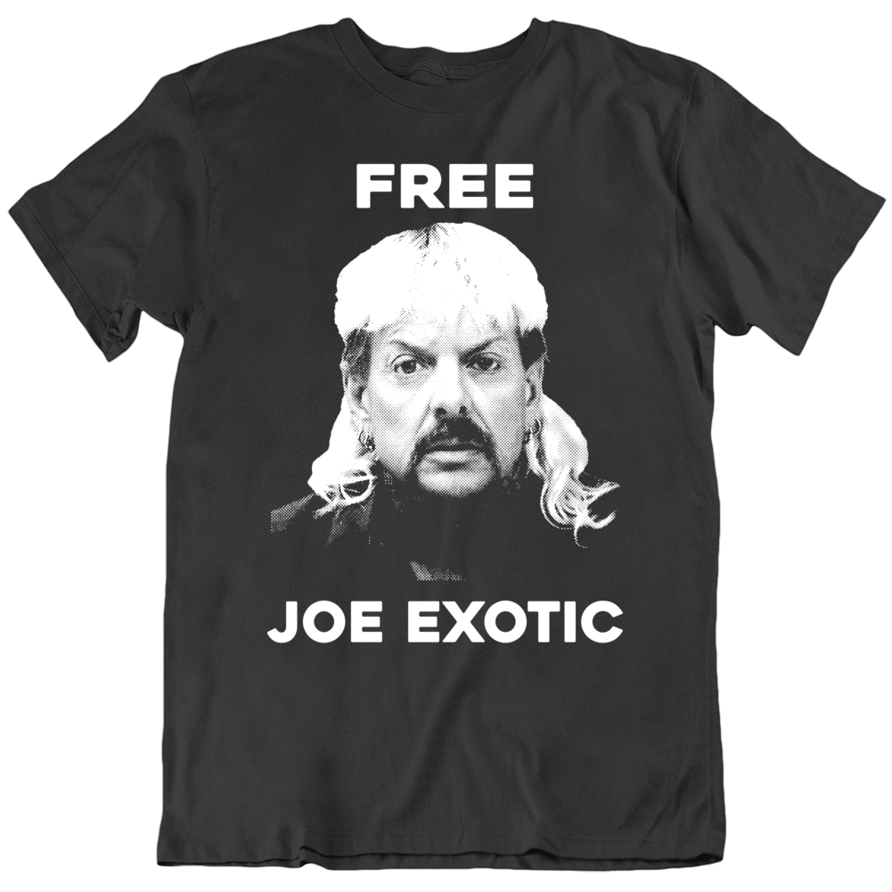 Free Joe Exotic Tiger King Big Cats Fan T Shirt