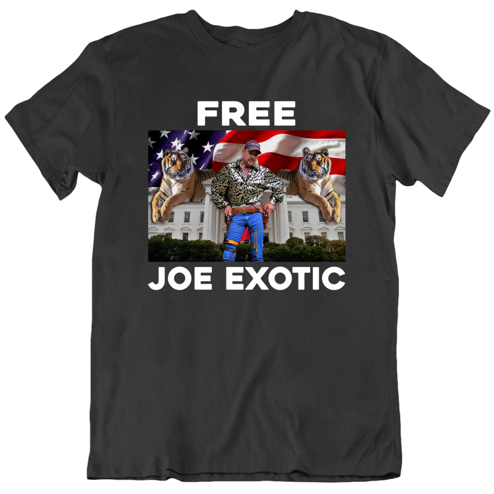 Free Joe Exotic Tiger King Fan T Shirt