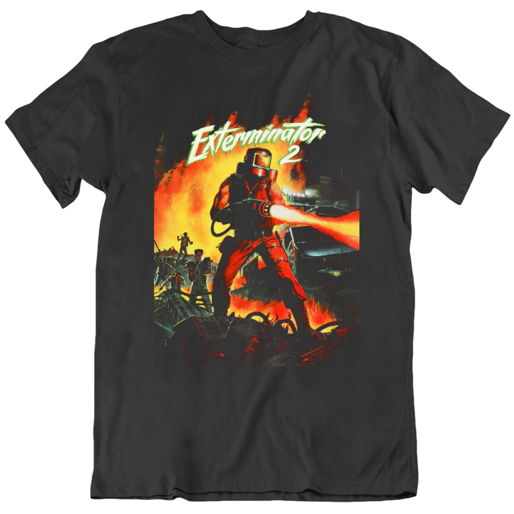 Exterminator 2 Movie 80s Action Movie Fan T Shirt