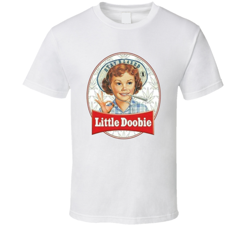 Little Doobie Funny Stoned Weed T Shirt