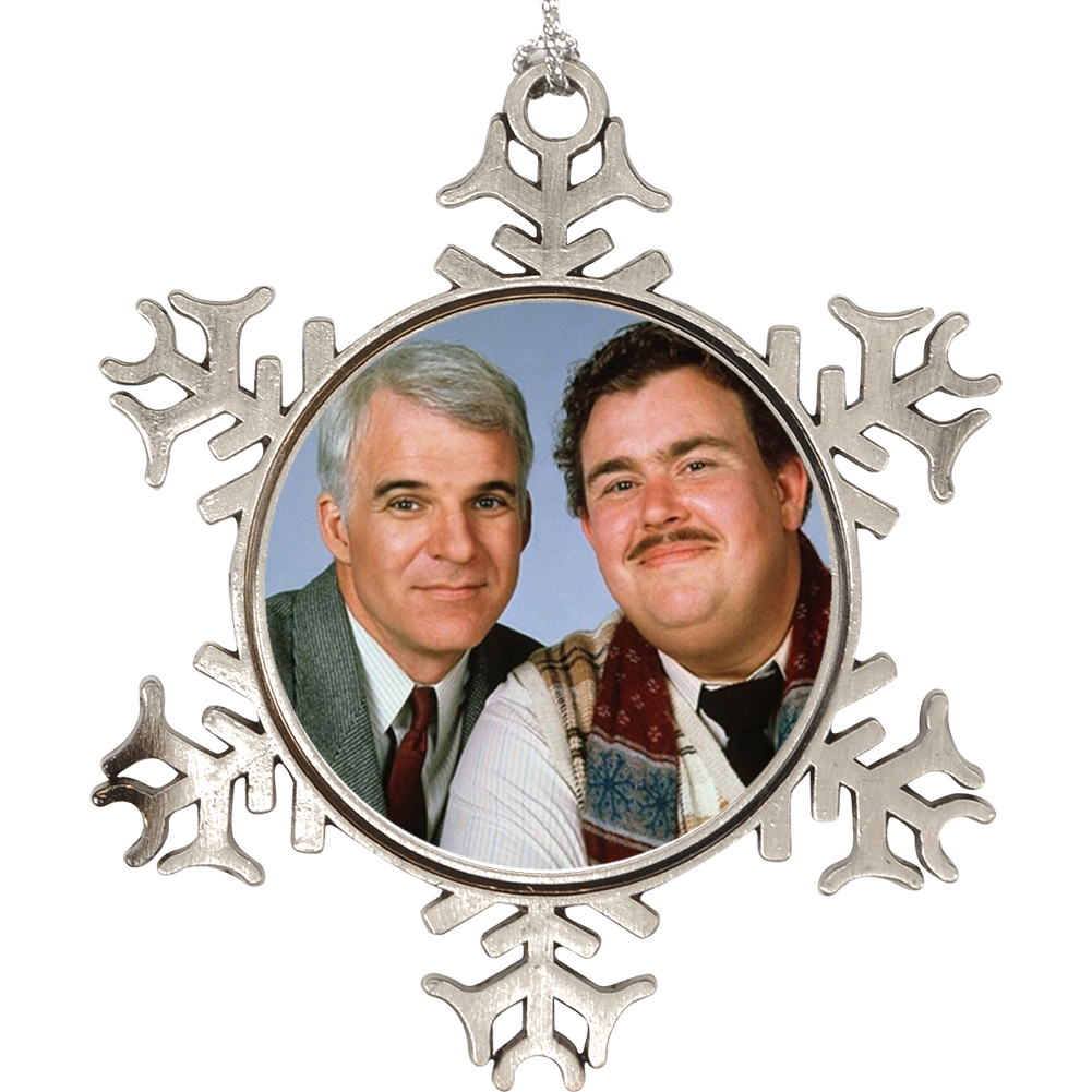 Neal And Del Planes Trains Automobiles Christmas Holiday Ornament