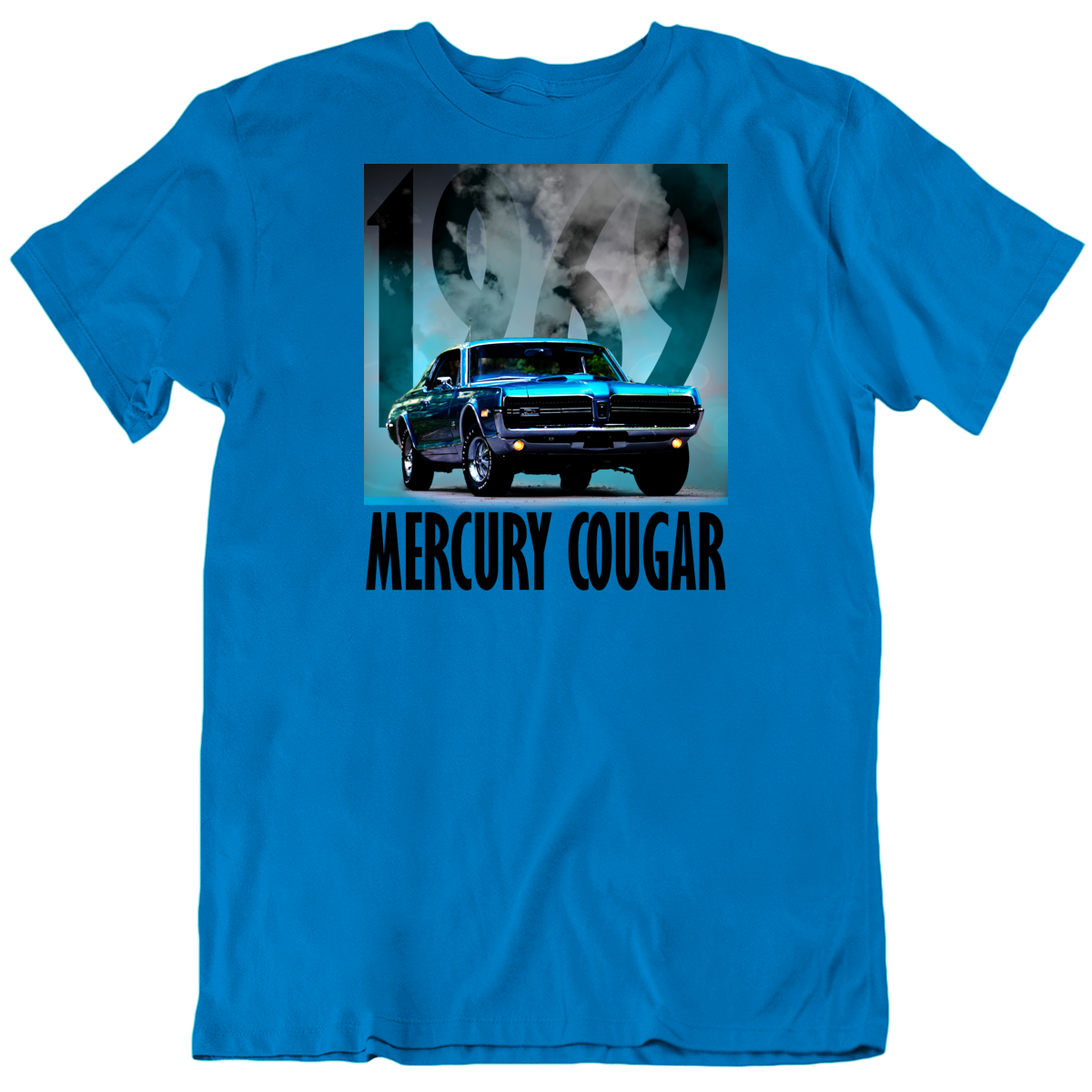 Mercury Cougar 1969 Fan Muscle Car Retro T Shirt