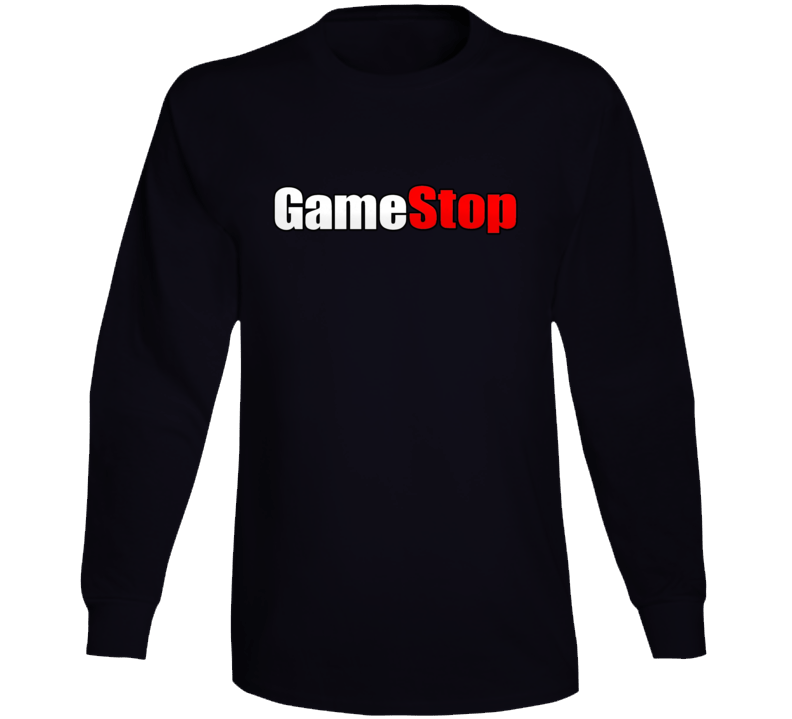 Game Stop Video Fan Long Sleeve T Shirt