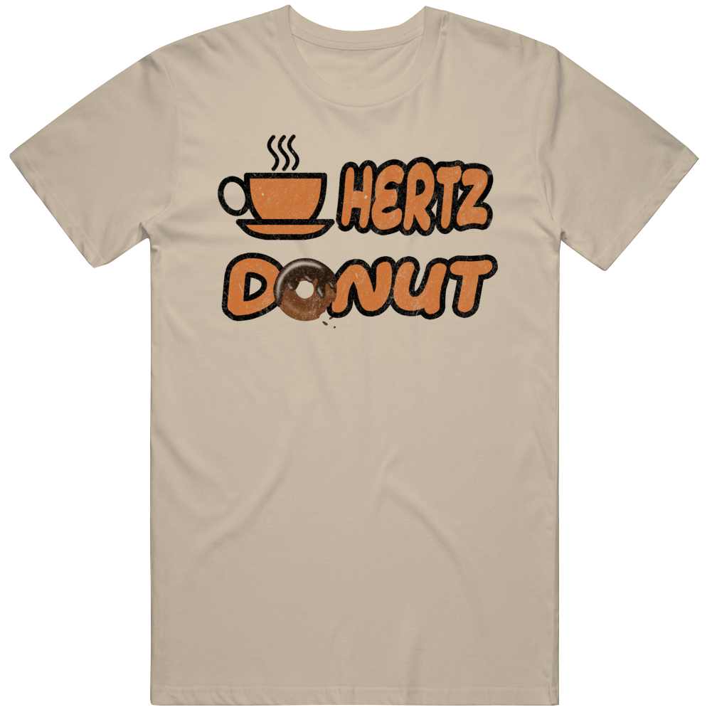 Hertz Donut Parody Funny T Shirt