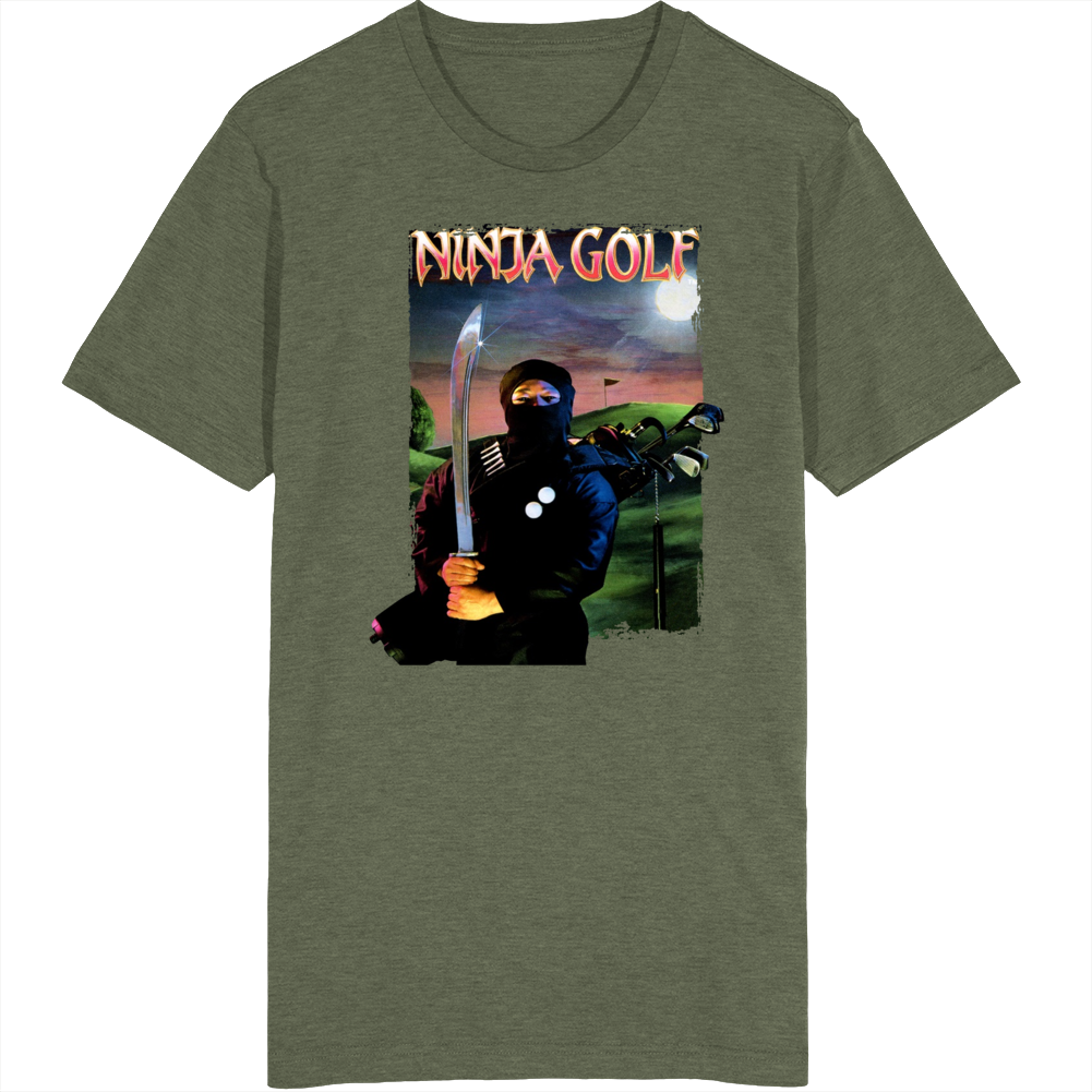 Ninja Golf Video Game Cool Gamer T Shirt