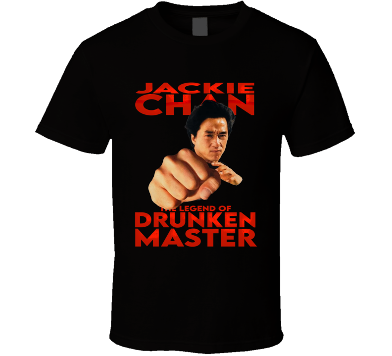 The Legend Of The Drunken Master Jackie Chan Movie Fan T Shirt