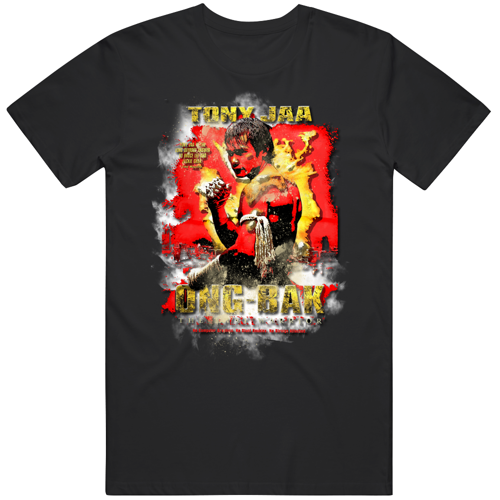 Ong Bak Tony Jaa Legend Martial Arts Movie Fan T Shirt