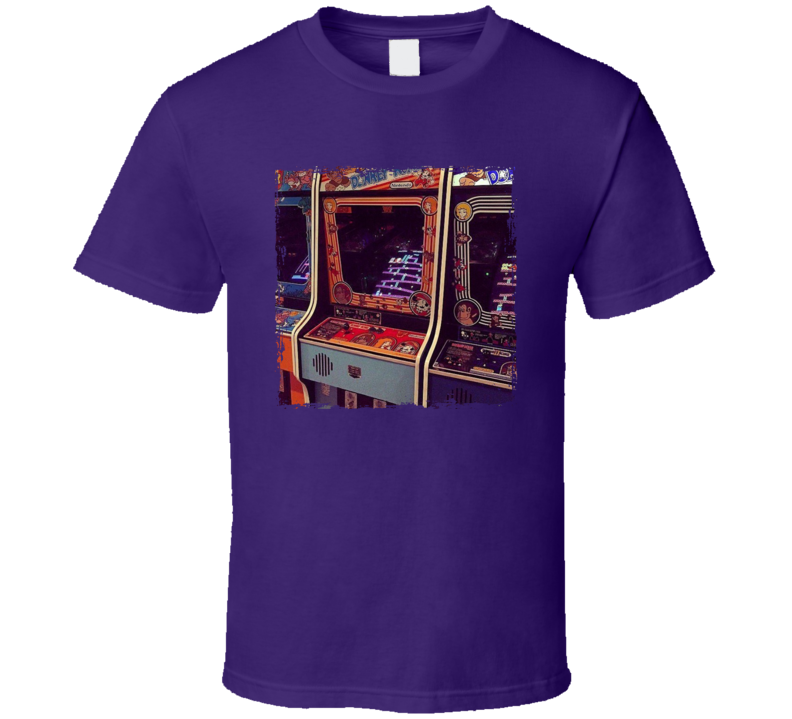 Retro 80s Arcade Game Fan T Shirt