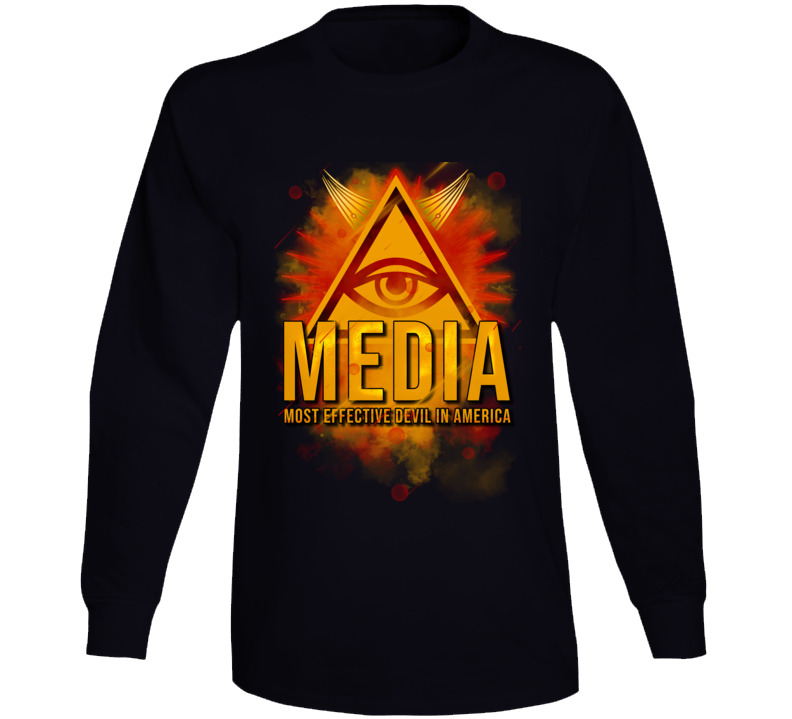 Media Most Effective Devil In America Conspiracy Long Sleeve T Shirt