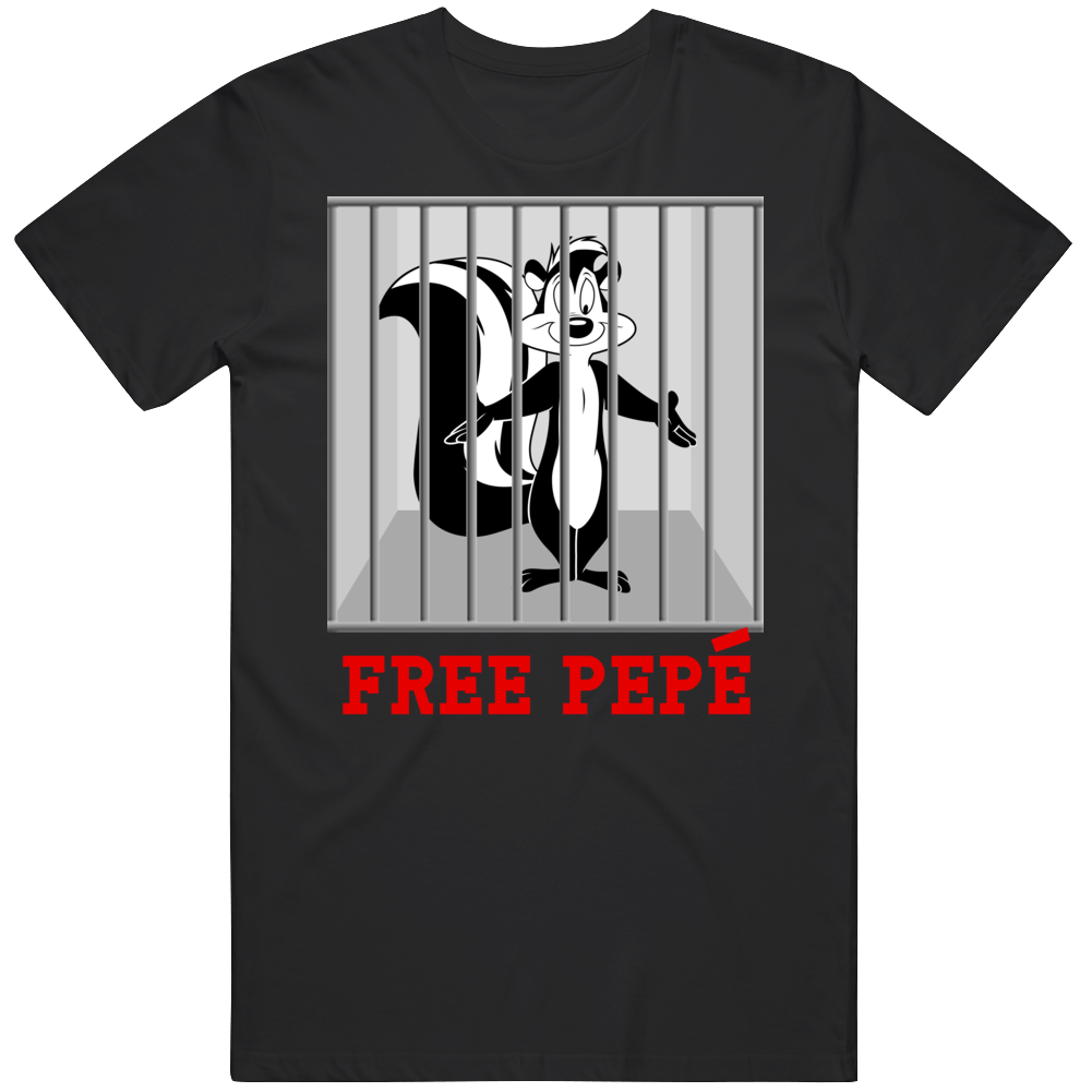 Free Pepe Le Pew Cartoon Cancel Parody Funny T Shirt
