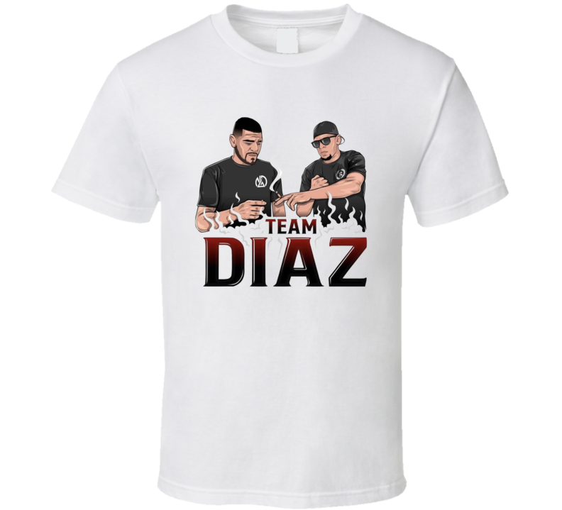 Nate Diaz Nick Diaz Team Diaz T Shirt