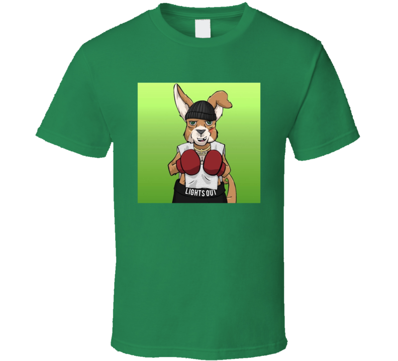 Kangaroo Minted Customized Nft Boxer Boxing T Shirt