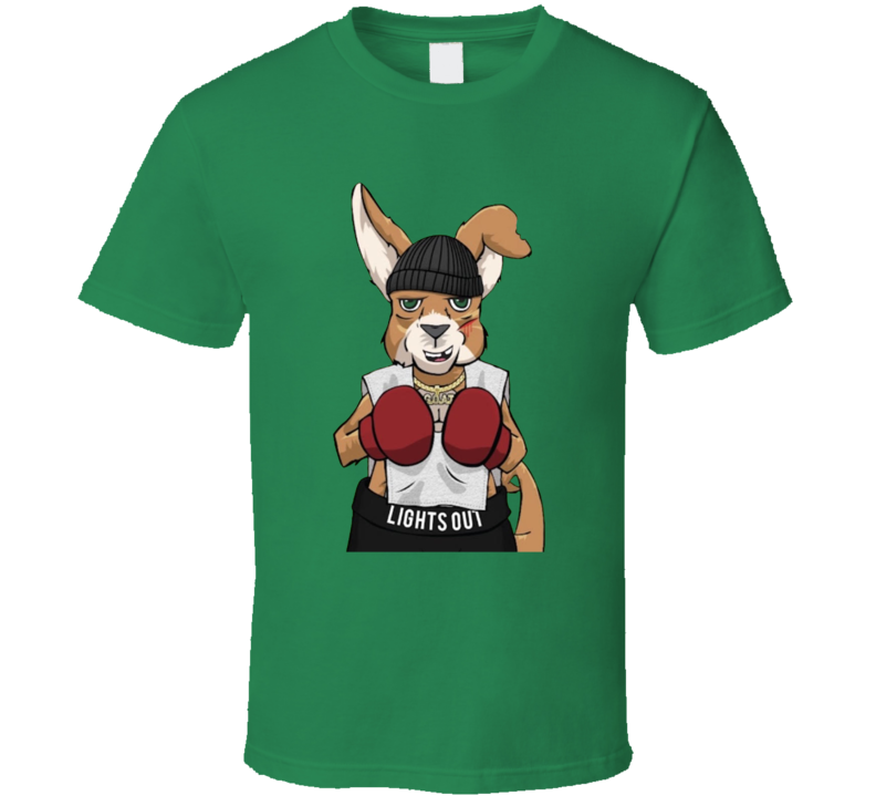 Kangaroo Minted Customized Nft Boxer T Shirt
