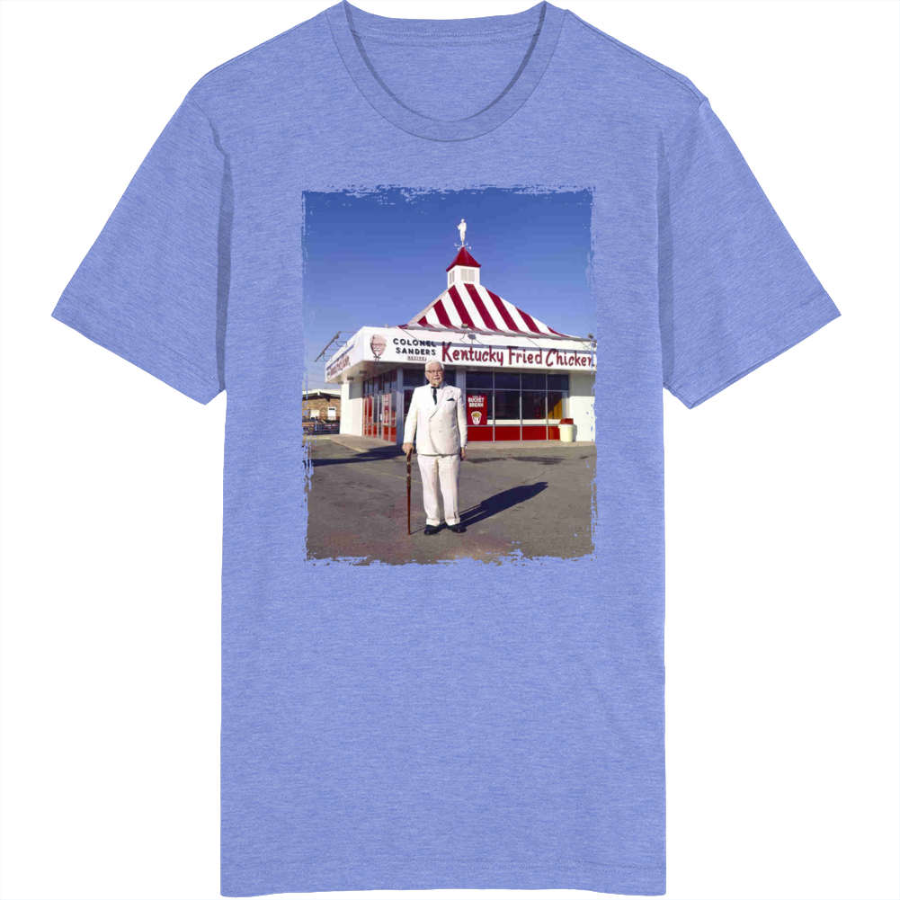 Colonel Sanders Kentucky Fried Chicken Restaurant T Shirt