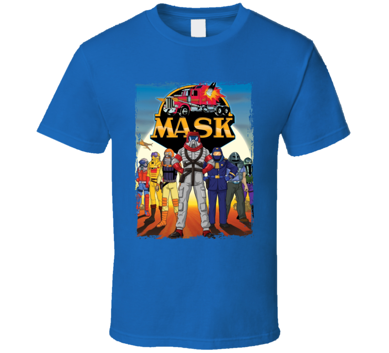Mask 80s Cartoon T Shirt