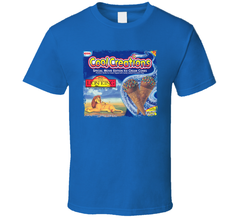 Cool Creations Lion King Edition Ice Cream T Shirt