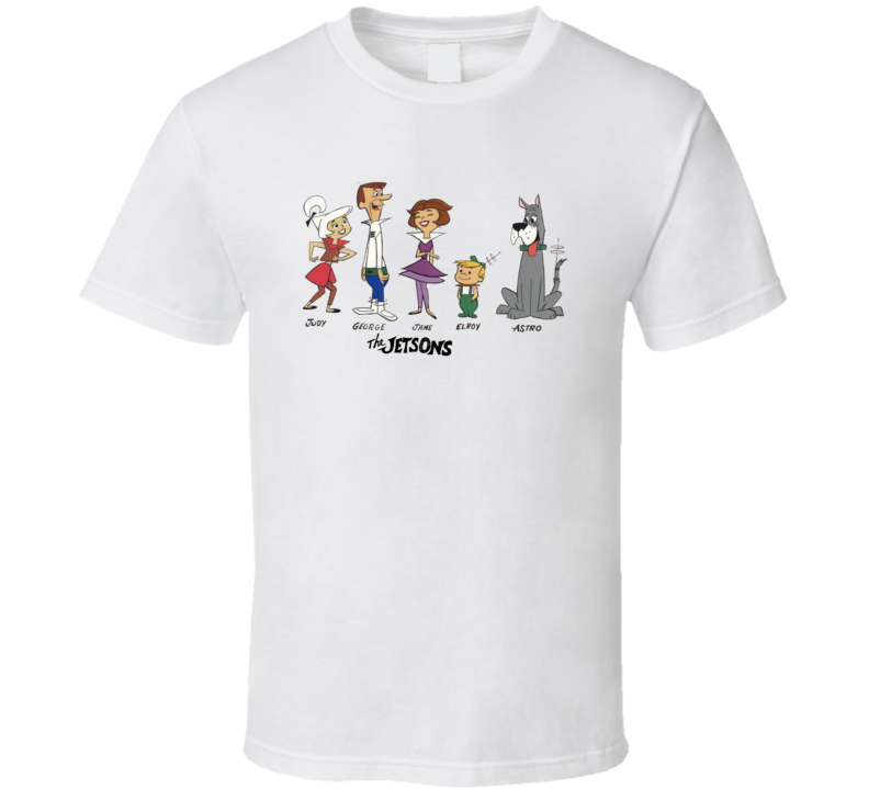 The Jetsons Characters Cartoon T Shirt