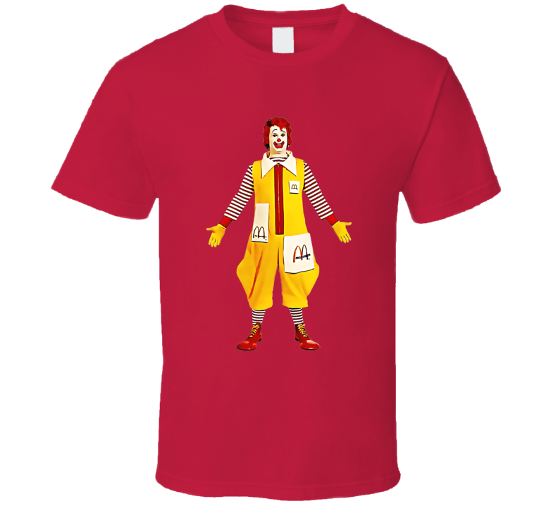 Ronald Mcdonald Mascot T Shirt