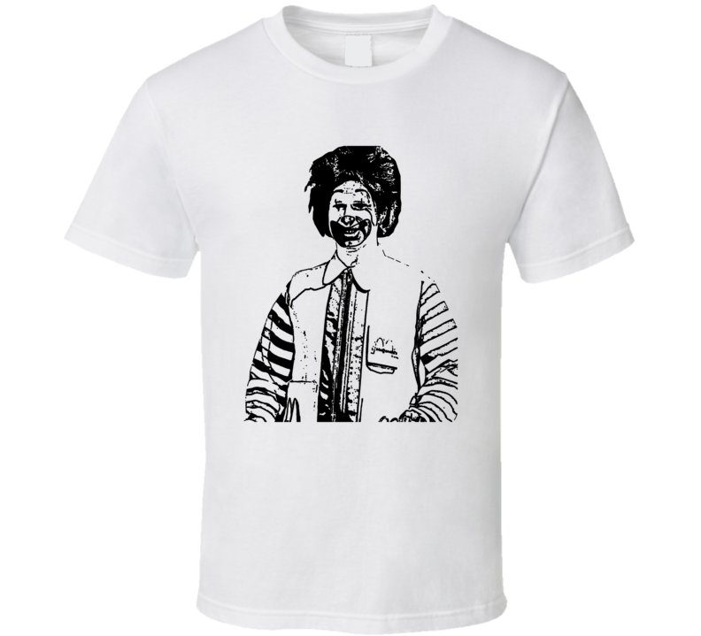 Ronald Mcdonald Scary Mascot Fast Food T Shirt