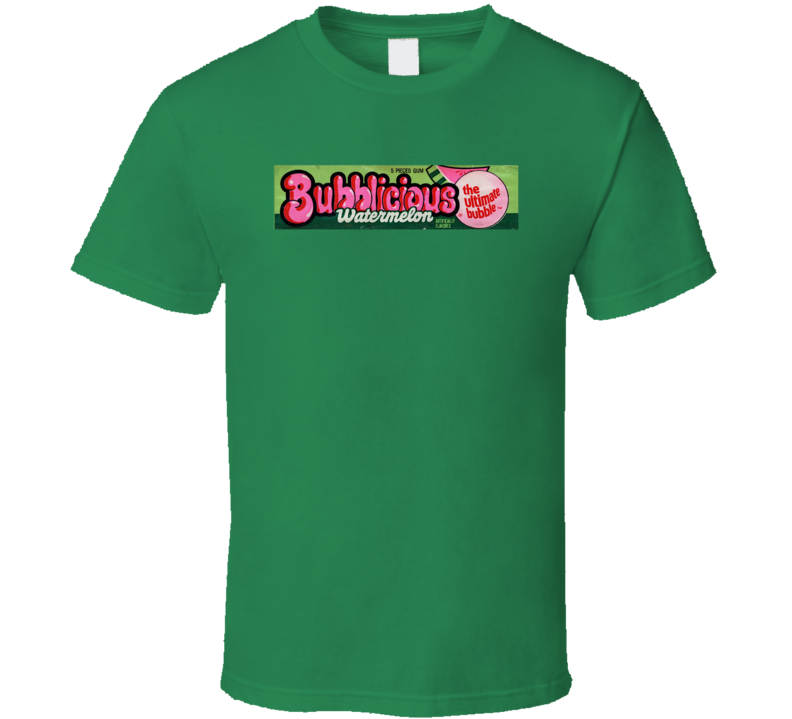 Bubblicious Watermelon Bubble Gum T Shirt