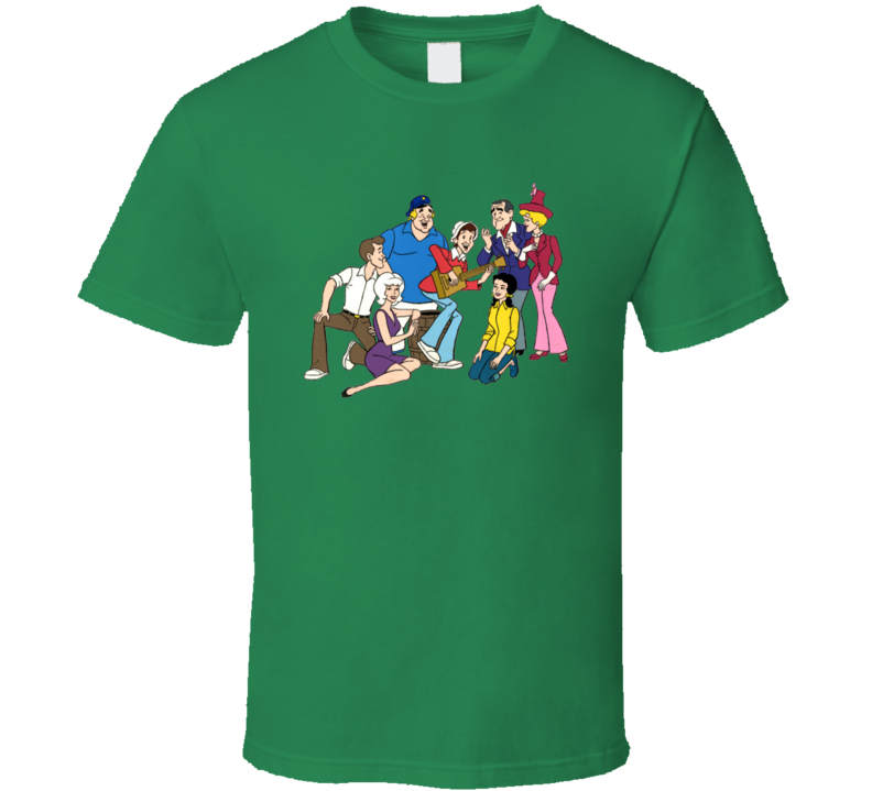 Gilligan's Island Cartoon T Shirt