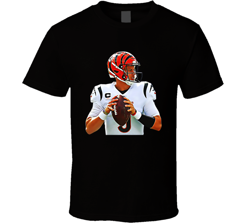 Joe Burrow Cincinnati Quarterback Football Fan T Shirt