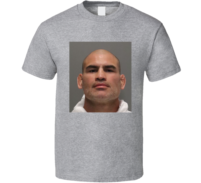 Cain Velasquez Mugshot Mma Fight Fan T Shirt